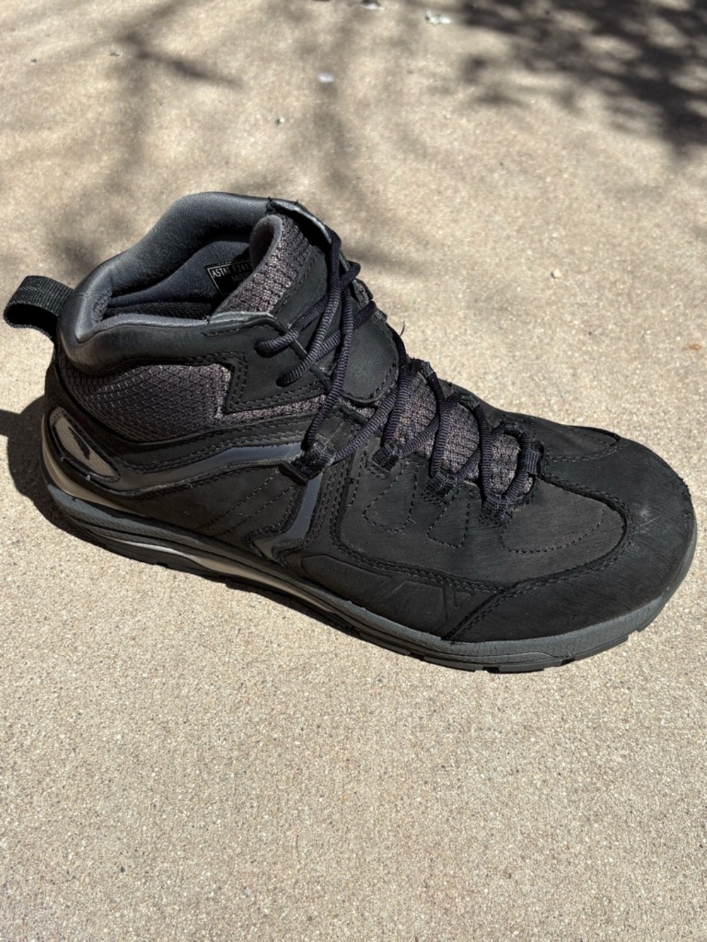 Red Wing CoolTech 6349 Men 8.5 Waterproof Leather Safety Toe Work Boots Black